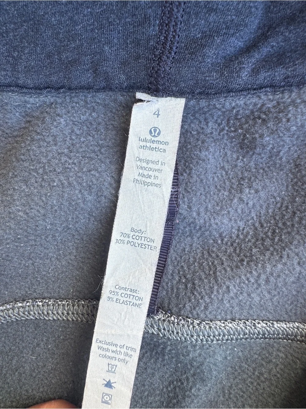 Lululemon Scuba Hoodie III Double Dot Naval Blue Lullaby / Naval Blue